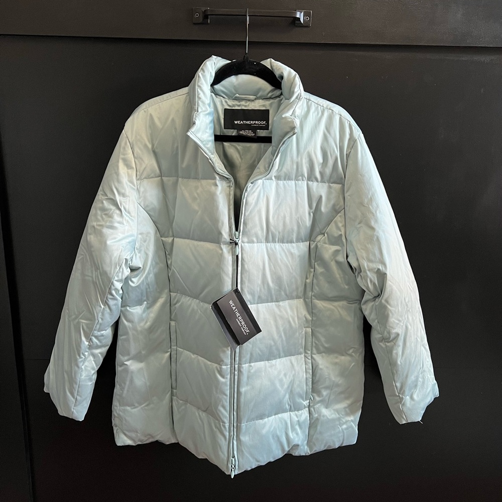 Weatherproof Women's Sky Blue Puffer Jacket